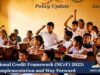 National Credit Framework (NCrF) 2023: Implementation And Way Forward shivali poster 3