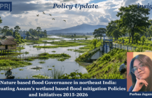 Nature-Based Flood Governance In Northeast India: Evaluating Assam’s Wetland-Based Flood Mitigation Policies And Initiatives, 2015–2026 purbaa poster optimized 200