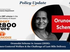 ORUNODOI SCHEME IN ASSAM (2020): WOMEN-CENTRED WELFARE AND THE CHALLENGE OF LAST-MILE DELIVERY – IMPRI Impact And Policy Research Institute SDSDFSFS