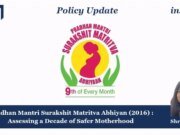 Pradhan Mantri Surakshit Matritva Abhiyan (2016): Assessing A Decade Of Safer Motherhood shruti 7
