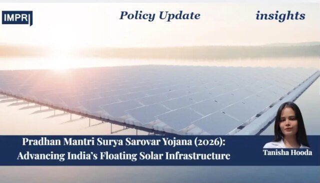 Pradhan Mantri Surya Sarovar Yojana (2026): Advancing India’s Floating Solar tanisha poster 2