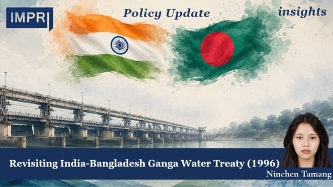 REVISITING INDIA – BANGLADESH GANGA WATER TREATY (1996) ninchen poster 1