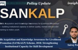 SANKALP Scheme, 2018: Strengthening Institutional Capacity For Skill Development – IMPRI Impact And Policy Research Institute sankalp