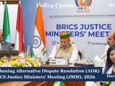 Strengthening Alternative Dispute Resolution (ADR) – BRICS Justice Ministers’ Meeting (JMM), Gandhinagar, May 2026 Brics adr