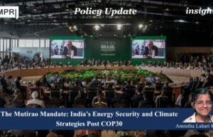 The Mutirao Mandate: India’s Energy Security And Climate Finance Strategies Post COP-30 amrutha poster 1