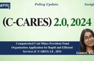 Advancing Digital Social Security For Coal Workers In India Through C-CARES 2.0 – IMPRI Impact And Policy Research Institute gowri