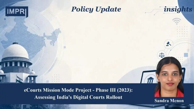 eCourts Phase III digital courts rollout in India