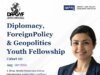 Fellows List & Details: DFPGYF Diplomacy, Foreign Policy & Geopolitics Youth Fellowship Cohort 4.0 – IMPRI Impact And Policy Research Institute DFPGYF Cohort 4 Diplomacy