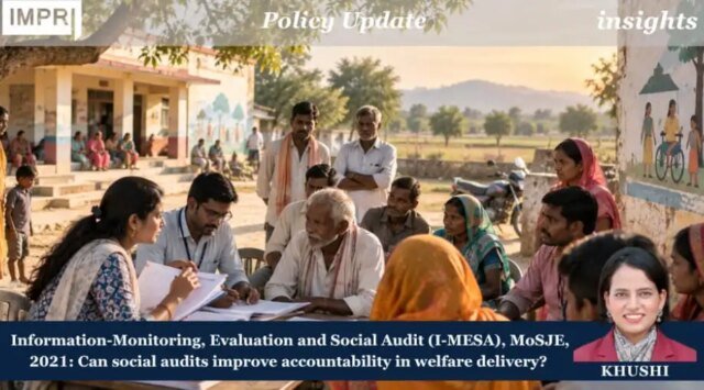 I-MESA: Can Social Audits Improve Accountability In Welfare Delivery? - WhatsApp Image 2026 09 20 at 10.23.23 PM