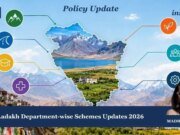 Ladakh: Department Wise Schemes Updates 2026 – IMPRI Impact And Policy Research Institute madhu