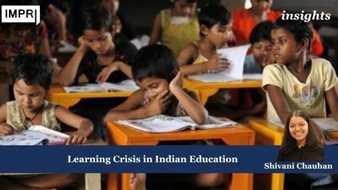 Learning Crisis In Indian Education PU posting 2.0 4