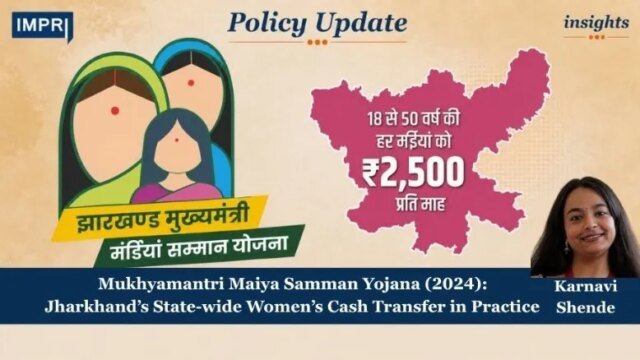 Mukhyamantri Maiya Samman Yojana (2024): Jharkhand’s State-wide Women’s Cash Transfer impri 5