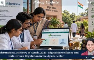 AyushSuraksha: Digital Surveillance And Data-Driven Regulation In The Ayush Sector – IMPRI Impact And Policy Research Institute WhatsApp Image 2026 10 13 at 9.53.38 PM