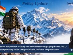 Indigenisation Of Special Clothing And Mountaineering Equipment (2021): Strengthening India`s High Altitude Defence Preparedness – IMPRI Impact And Policy Research Institute WhatsApp Image 2026 10 21 at 20.24.33