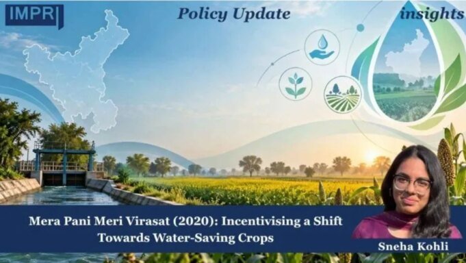 Mera Pani Meri Virasat (2020): Incentivising A Shift Towards Water-Saving Crops PU PUBL 11zon e1791568306365