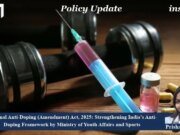 National Anti-Doping (Amendment) Act, 2025: Strengthening India’s Anti-Doping Framework By Ministry Of Youth Affairs And Sports. – IMPRI Impact And Policy Research Institute prishaaa