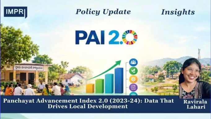 Panchayat Advancement Index 2.0 (2023-24): Data That Drives Local Development – IMPRI Impact And Policy Research Institute WhatsApp Image 2026 10 11 at 12.19.40 PM