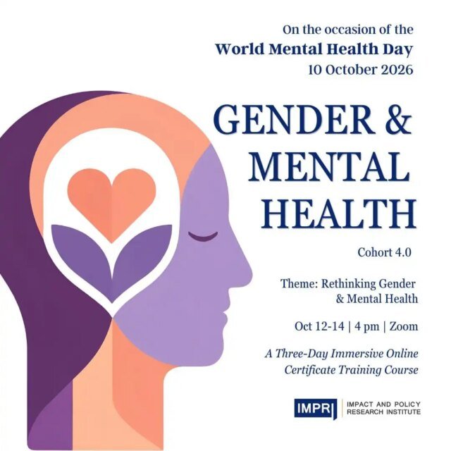 Participants' List & Details: Gender And Mental Health- Cohort 4.0 gmh4
