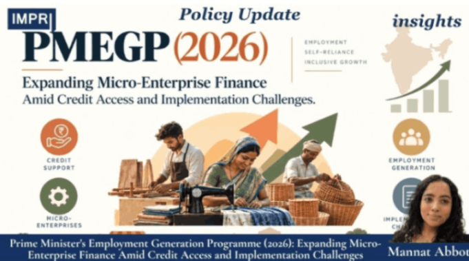 Prime Minister’s Employment Generation Programme (2026): Expanding Micro-Enterprise Finance Amid Credit Access And Implementation Challenges – IMPRI Impact And Policy Research Institute jpeg optimizer mannat