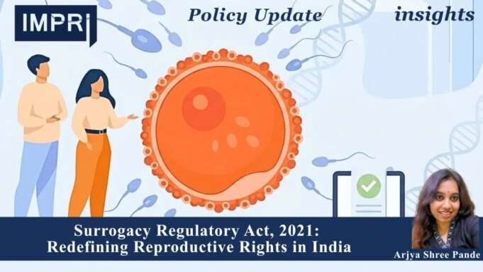 Surrogacy Regulatory Act 2021: Redefining Reproductive Rights In India – IMPRI Impact And Policy Research Institute WhatsApp Image 2026 10 18 at 12.54.02 PM